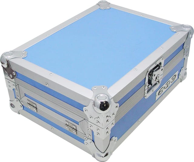 Zomo Flightcase PC-800 в син цвят, общ изглед отпред