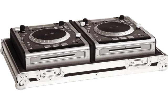 Червен Zomo Flightcase iCDX/2 за CD плейър, изглед отпред