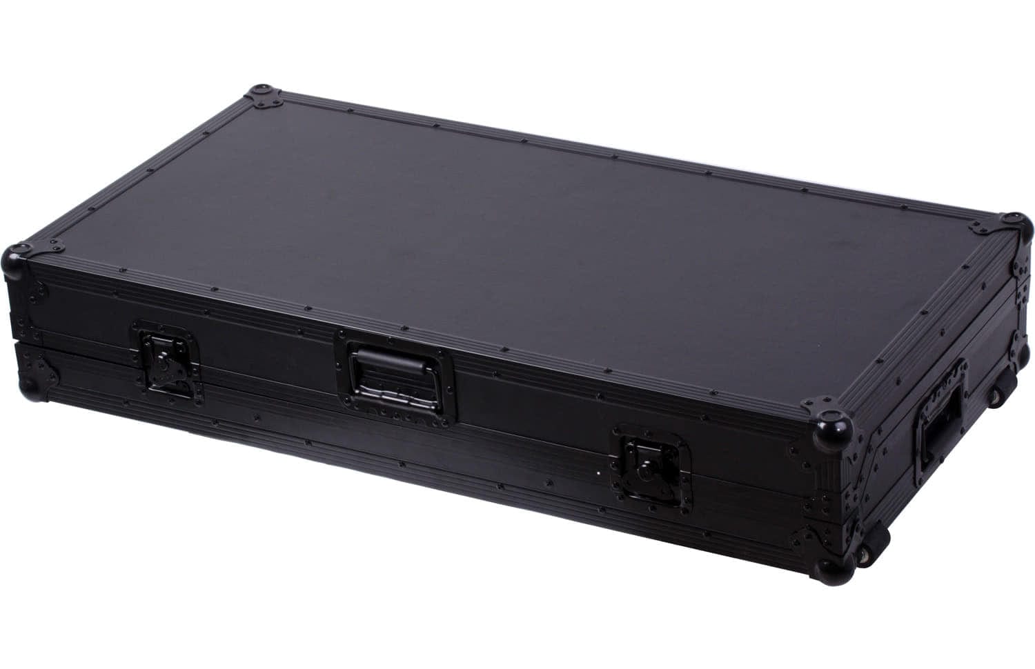 Zomo Set 2000 NSE Flightcase отстрани с вградени колелца и дръжка