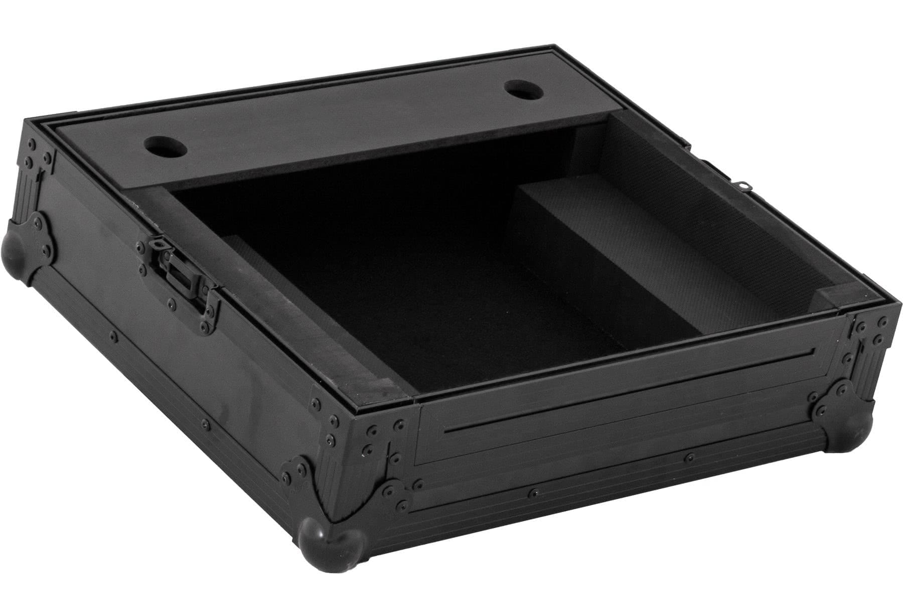 Zomo Flightcase D-Prime-GO NSE с отворен капак и подплата за Denon DJ Prime GO