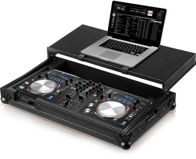 Zomo Flightcase P-XDJ-Aero Plus NSE в черен NSE дизайн, затворен, изглед отпред