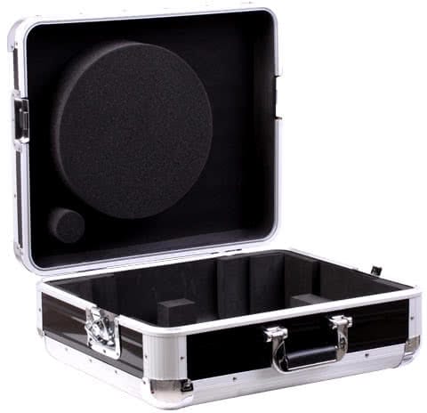 Zomo Flightcase SL-12 XT Jamaica Flag, страничен ъгъл