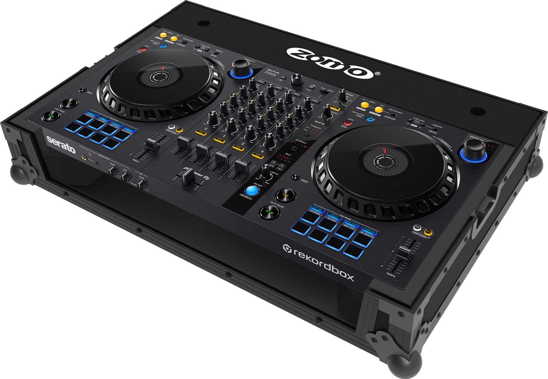 Черен Flightcase Zomo P-DDJ-FLX6 NSE за контролер Pioneer DDJ-FLX6