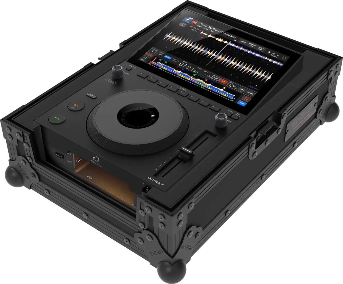 Черен Zomo Flightcase A-CDJ1500X NSE за AlphaTheta CDJ-1500X, общ изглед