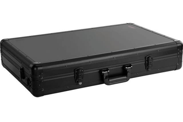 Zomo MFC-50 черен Flightcase за DJ контролер, затворен, изглед отпред