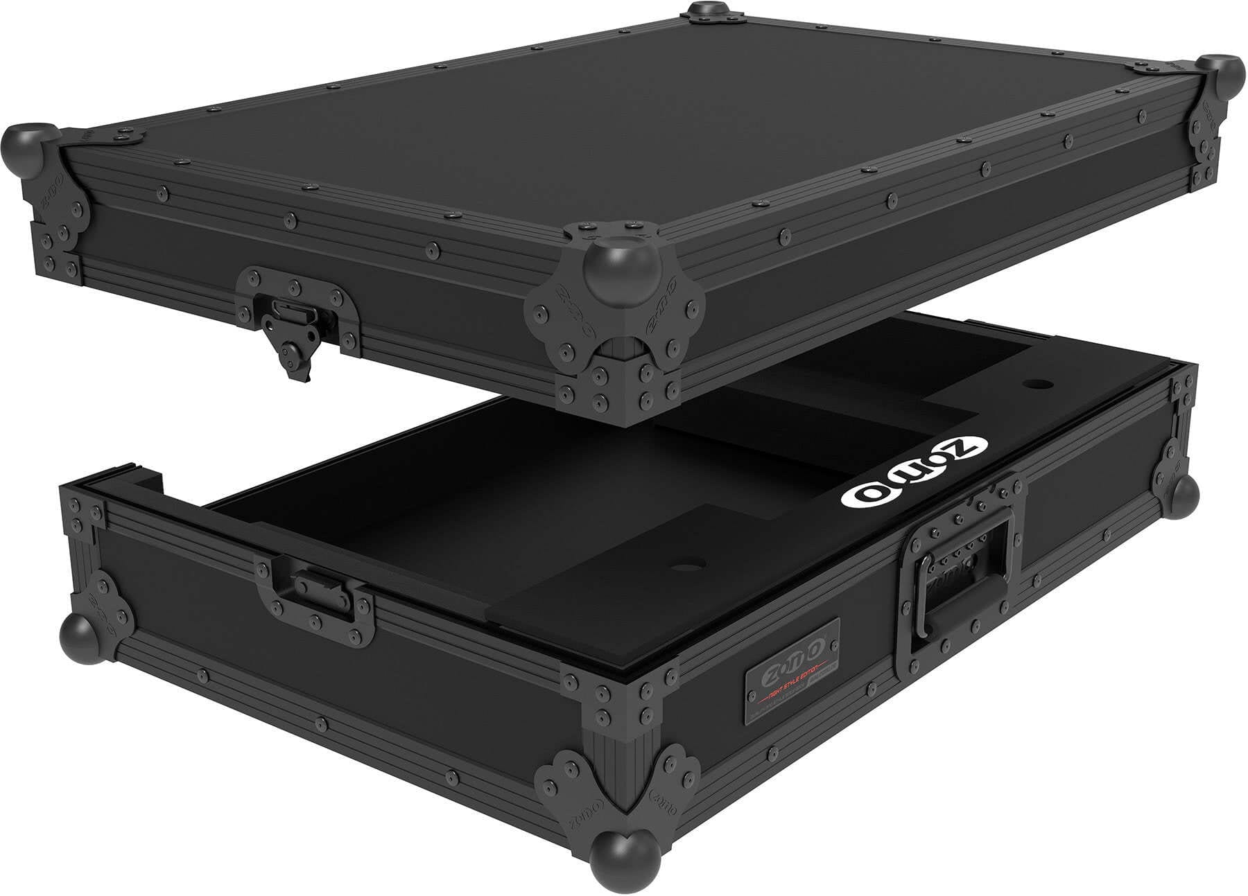 Zomo Flightcase D-Live-2 NSE – отворен кейс с вътрешна подплата