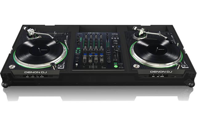 Zomo Flightcase VLX-1800 NSE за Denon Prime Series, черен, затворен, отпред