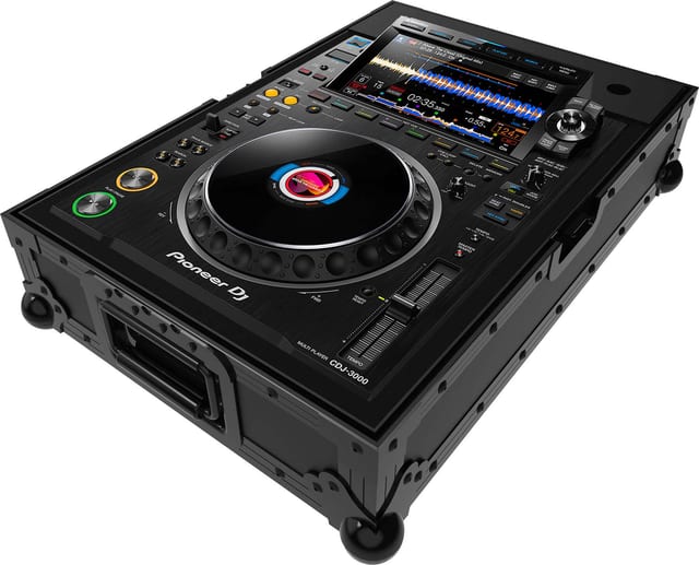 Zomo P-CDJ-3000 NSE flightcase, черен, предна гледна точка