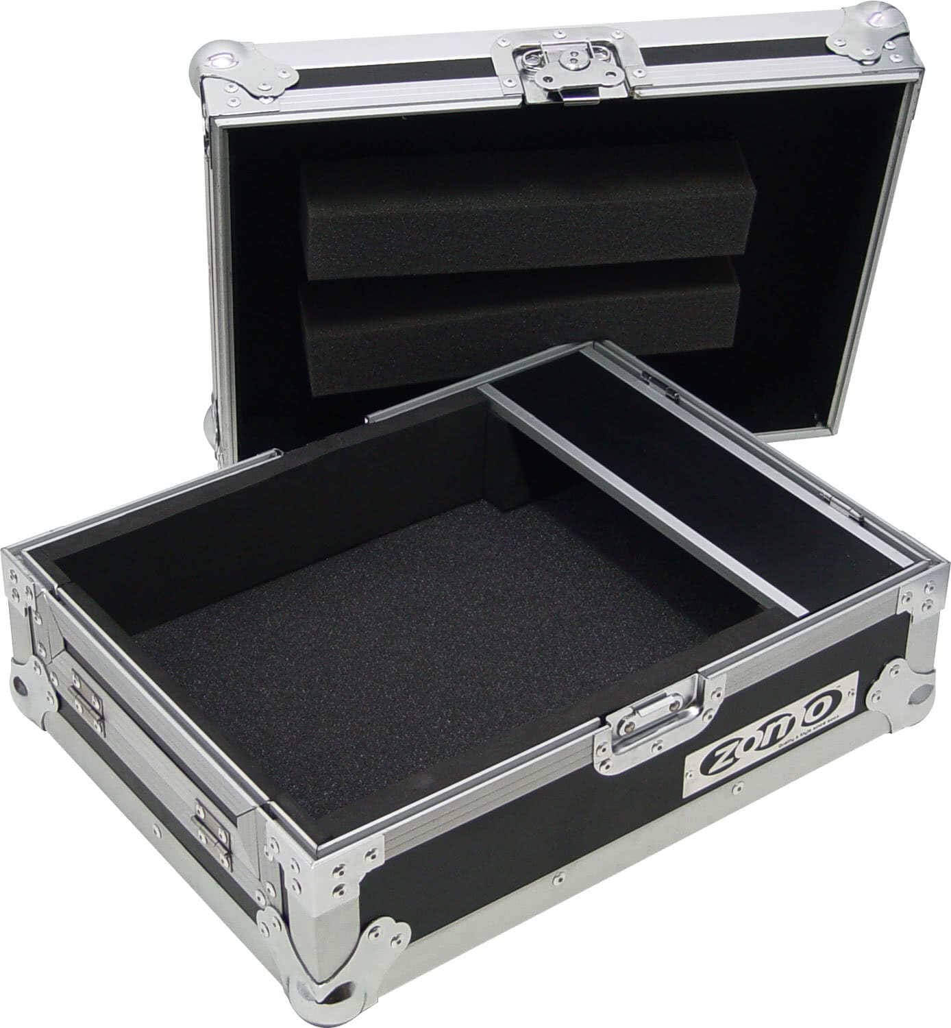Zomo PC-800 Flightcase, детайл на кейса в синьо