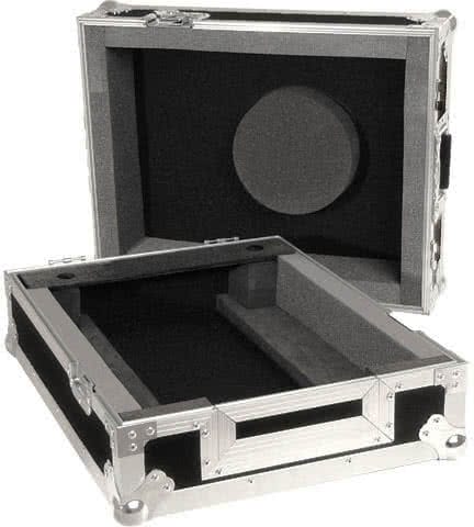 Лилав Zomo Flightcase HDX, страничен ъгъл с видима конструкция