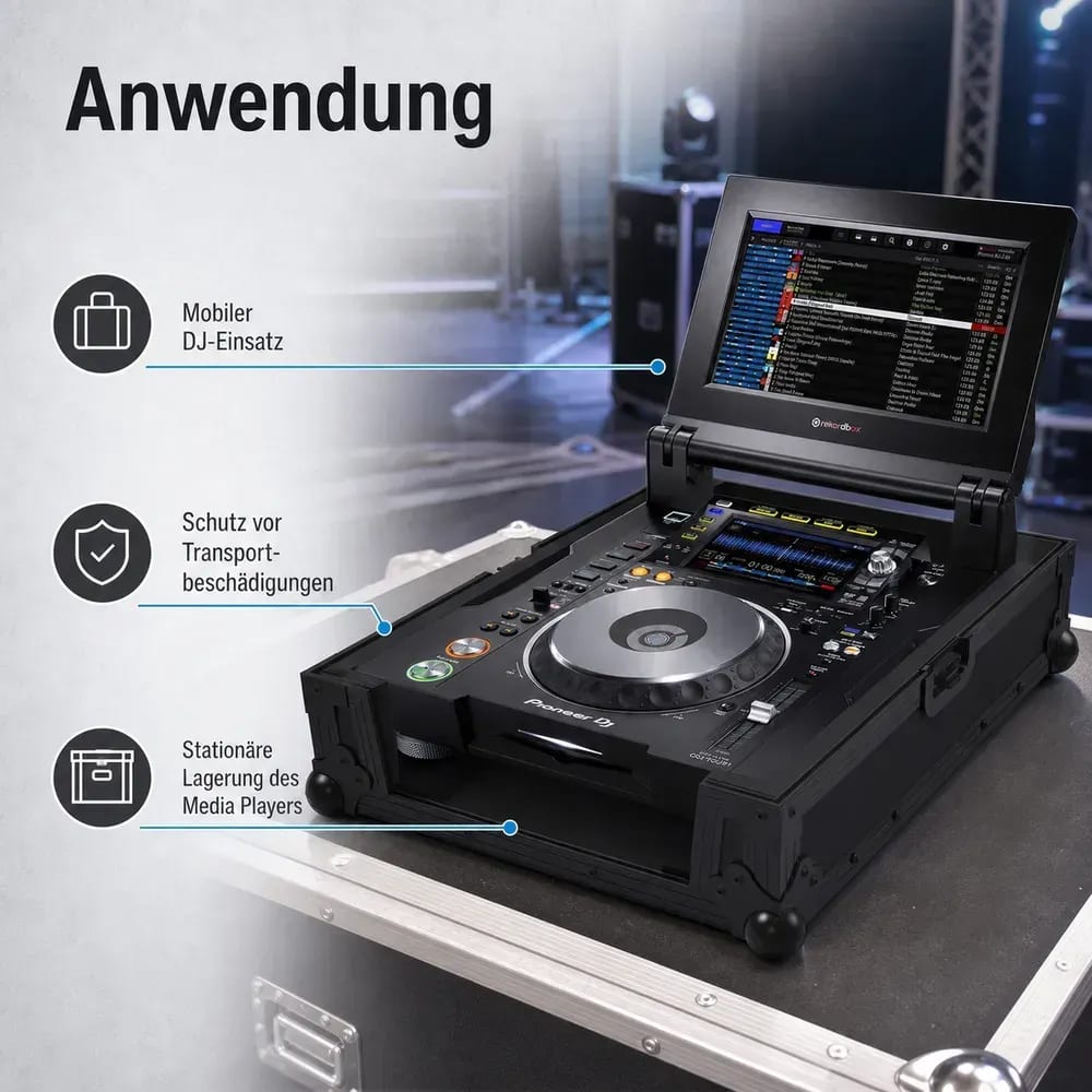 Вградена дръжка за пренасяне на Zomo Flightcase CDJ-Tour1 NSE