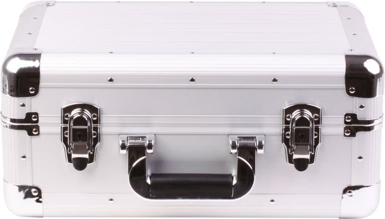Черният Flightcase CDJ-10 XT, детайл на корпуса