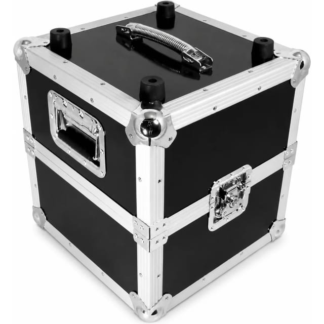 Черен кейс за винилови плочи Zomo Recordcase MP-100 V.2, общ изглед