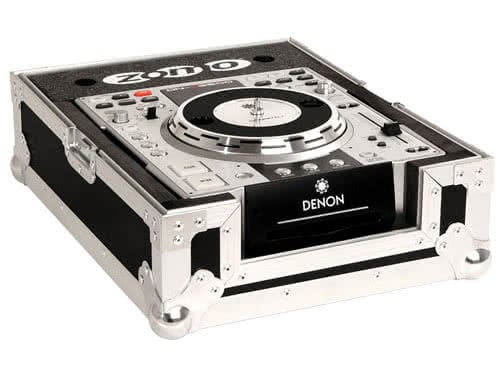 Сребрист Zomo Flightcase DN-3500 за CD плейър, общ изглед