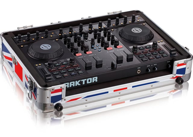 Zomo MFC-S4 Flightcase за DJ контролер в дизайн UK-Flag, външен изглед