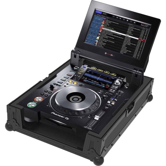 Zomo Flightcase CDJ-Tour1 NSE в черен NSE цвят, общ изглед отпред