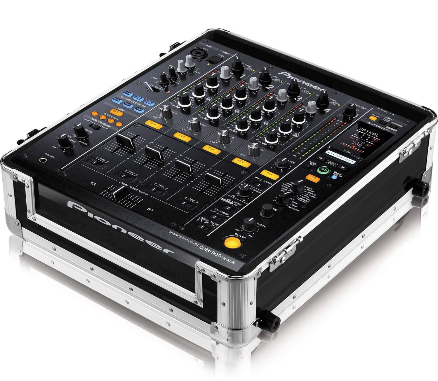 Zomo Flightcase CDJ-13 XT, страничен изглед на корпуса