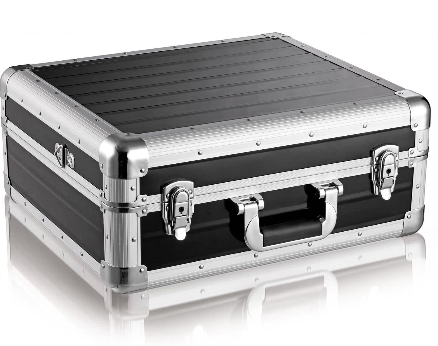Черен Zomo Flightcase CDJ-13 XT, изглед отпред
