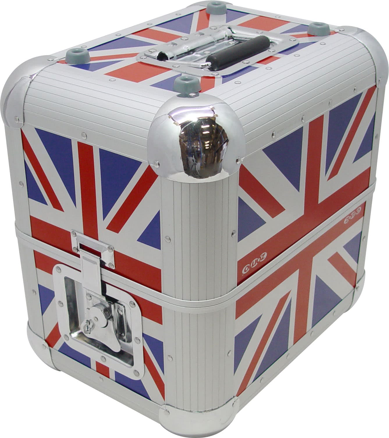 Zomo Recordcase MP-80 XT UK-Flag — кейс за плочи, общ изглед отпред