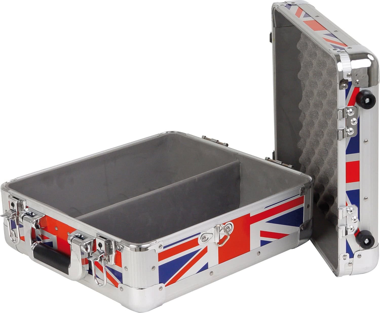 Zomo CD Case CD-50 XT UK-Flag, страничен изглед на кейса