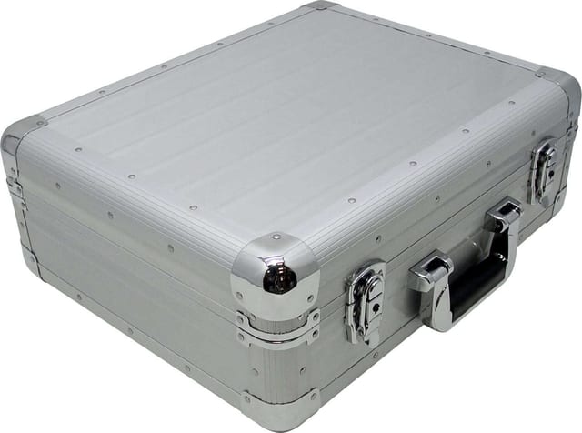 Zomo CD-Case CD-MK3 XT сребрист кейс, общ изглед